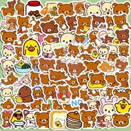sticker cute murah rm 1 sticker cute 100 Rilakkuma Cute Cartoon Stickers Phone Case Notebook diy Dec