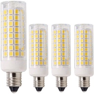 4-Pack E11 LED Bulbs 10W (100W Halogen Equivalent), Daylight Light 6000K, Dimmable, 1200 Lumens for 