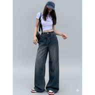 Highwaist Baggy Jeans Hangover Women's Culottes Jeans Loosepants Baggy Highwaist Women's Jeans