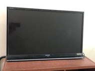 SHARP 夏普 32 吋液晶電視 零件機 LC-32J9T (有聲無影，面板無破損)