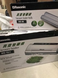 Rasonic 真空包裝機連包裝袋（全新）