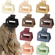 10cm Square Salon Hair Clip Korean Style Matte Salon Hair Clip