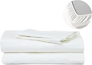 100% Organic Cotton Essential Percale Cotton Elastic Fitted Plain Double Size for Double Bed All Rou