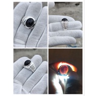 akik yaman  asli ikatan silver 925