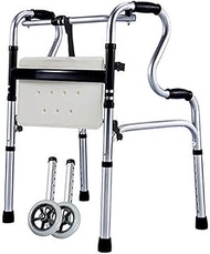 Elderly Crutches Walker, Multi-function Square Foot Walker, Lightweight Crutches (#2) (#1) Decoration