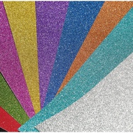 Glitter paper with rhinestones A4Non-shedding glitter paper, gold glitter paper, bright glitter pape