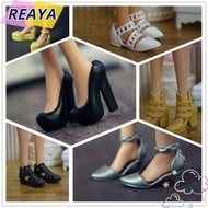 REAYA 1/6 Dolls Boot Foot Length 2.2cm Plastic Fashion High Heels Shoes