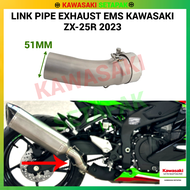 LINK PIPE EXHAUST EMS KAWASAKI ZX-25R (2023-2025)