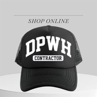 DPWH Contractor Snapcap Mesh Cap Adjustable Strap