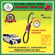 TOYOTA ALPHARD 2.4 , AGH30 GAIDO PREMIUM FAN BELT - 6PK1244