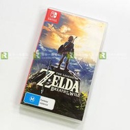 【優質二手電玩】NS 任天堂 Switch 薩爾達傳說 曠野之息 澳中版 中文版 荒野之息 Zalda 【一樂電玩】