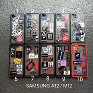 Soft Case Samsung A12 . M12 Motif Gambar Cowok Presisi Case Cover