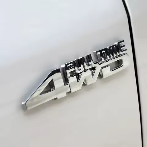 3D Premium 4WD Full Time car Hood Fender trunk Rear Decal Emblem Badge Sticker