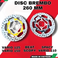 Disc Cakram Brembo Vietnam 260Mm Disk Cakram 260M | Piringan Beat