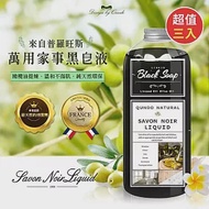 【康朵】萬用家事黑皂液1000ml(超值3入)