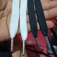 Flat shoelaces aglet width 1 cm