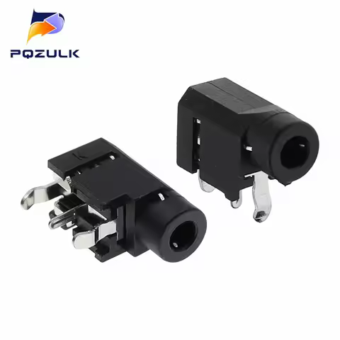 10PCS 3.5mm Female Audio Connector 3 Pin Dip Headphone Jack Socket PJ-314A Audio Interface Audio Jac