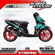 MIO SOUL GT Motorcycle Stickers Striping MIO SOUL GT Yamaha Racing variations 06