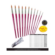 {DOSSVETT}CACTUS NYLON BRUSH ROUND 1768#00/#1/#5/#9/#11/#13/#15