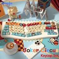 Joker Circus Keyboard Button Cap Customized Mechanical Keyboard DIY