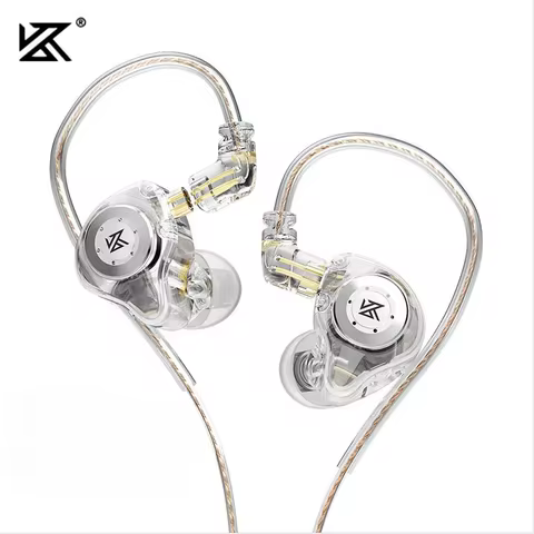KZ EDX pro In-ear Dynamic Driving Headphones HIFI Bass Music Earphones Motion Noise Reduction Headph