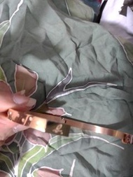 Agnes b 手環  ( 玫瑰金包銀鑲碎鑽石)