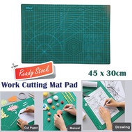 Work Cutting Mat Pad A3 45 x 30cm Board Alas Papan Matras Kerja Talenan Telenan Tatakan Potong Kayu 