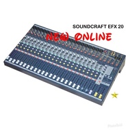 mixer audio soundcraff efx 20 kualitas bagus