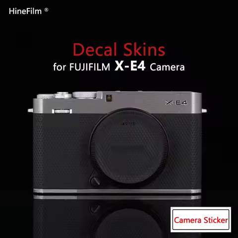 Hinefilm Skin for Fuji XE4 Camera Sticker Cover Film for Fujifilm X-E4 Camera Decal Skin Premium X E
