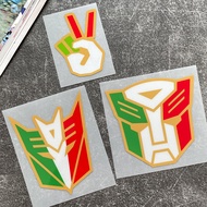 Transformers INC Sticker IGLESIA NI CRISTO Reflective Vinyl Decals – Waterproof, Durable for Cars, M