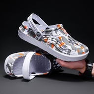 SOCRS Summer Mens Big Size Slippers Beach Slipper Student Sandals Soft Breathable Non Slip Size 46 4