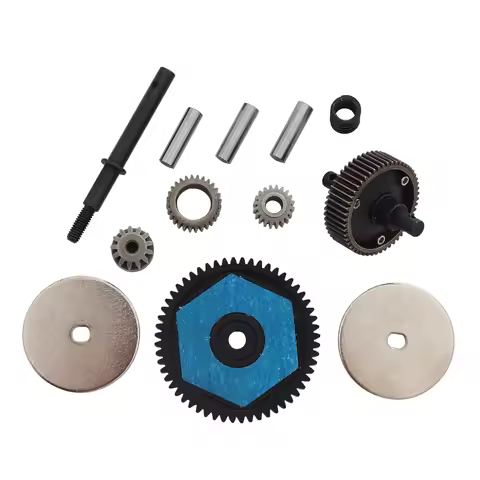 56T Transmission Plastic Spur Gear Set for 1/10 RC Crawler Car Axial SCX10/SCX10 II 90047 90104 Upgr
