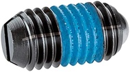 HALDER Spring Plunger Ball, Slotted Inch SUS Pin/Ball Diameter 9/32 2B050.0220