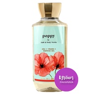 Bath and body works shower gel 295 ml Poppy บาธ แอนด์ บอดี้ เวิร์ก เจลอาบน้ำ 295 มล. กลิ่น Poppy หอมหวาน สดชื่น