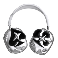 HBGER เคส Airpods Max ของตกแต่งเคสโปกเกอร์แบบดั้งเดิมเหมาะสำหรับหูฟังอุปกรณ์เสริมสำหรับหูฟัง Y2K ของ