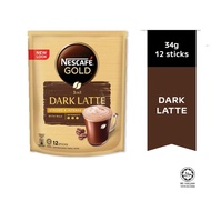 NESCAFE GOLD Dark Latte 31g x 12 Sticks