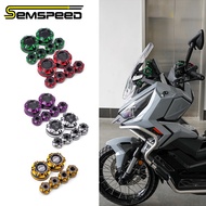 【SEMSPEED】For Zontes 368g 368E 368D 368K Motorcycle Visor Windshield Adapter Decor Cover Adapter Cap