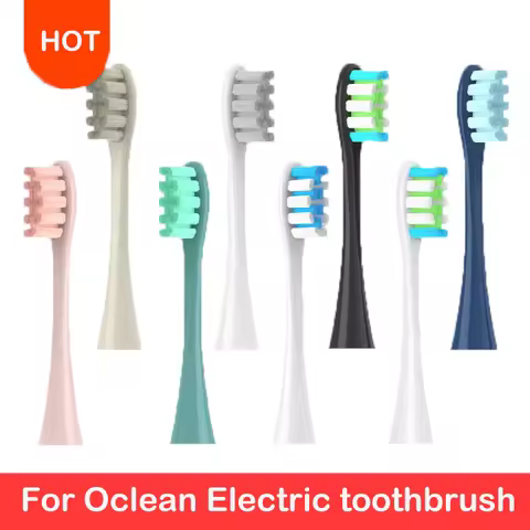 5pcs Oclean Replacement Electric Toothbrush Heads For Oclean X PRO / X / Z1/ F1/ One/ Air 2 Sonic El