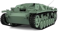Army Tank Unpainted 1/48 25mm Military Model Kit StuG.III Ausf.B
