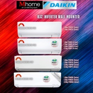 [RM 200 REBATE NUR] DAIKIN INVERTER AIR-CONDITIONER WALL MOUNTED 1.0HP-2.5HPI FTKE /FTKB/ FTKP SERIE