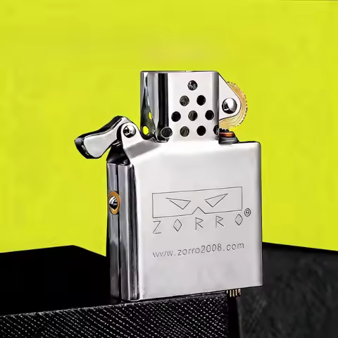Universal Z2-602 Lighter Insert, Zorro V2 Upgraded Windproof Ball Bearing Mechanism Replacement