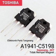 TRANSISTOR 2SA1941 A1941 - 2SC5198 C5198 (SATU SET) 1941 5198 TOSHIBA A1941 C5198 TOSHIBA C5198 A194
