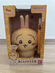 Chiikawa 發聲公仔 兔兔 BANDAI ちいかわ おしゃべりうさぎ 兔兔毛絨玩具