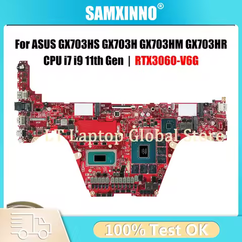For ASUS S17 M16 GU603HM GU603H GX703HMD Mainboard GX703HS ROG Zephyrus GU603HR GX703HR GX703HSR GX7
