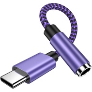 untuk Samsung Galaxy S26 S26+ Plus Ultra, Penyesuai USB C ke Jack Fon Telinga 3.5mm untuk Samsung Ga