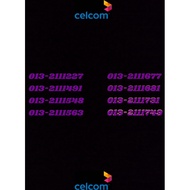 VIP NUMBER CELCOM SIM CARD.