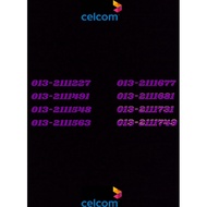 VIP NUMBER CELCOM SIM CARD.