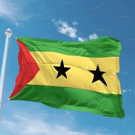Sao Tome & Principe Country Flag / Flag of Sao Tome and Principe