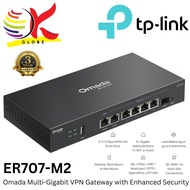 TP-Link ER707-M2 Omada Multi-Gigabit VPN Gateway | 2.5G WAN | 6-Port Multi-WAN Load Balancing | Wire