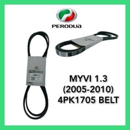 ORIGINAL 9004A-73R05 4PK1705 FAN BELT PERODUA MYVI 1.3 (2005-2010) BELTING